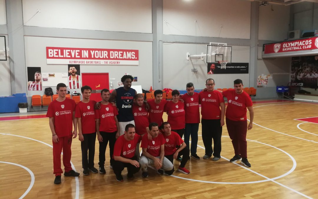 Συνεργασία με τον Olympiacos B.C.